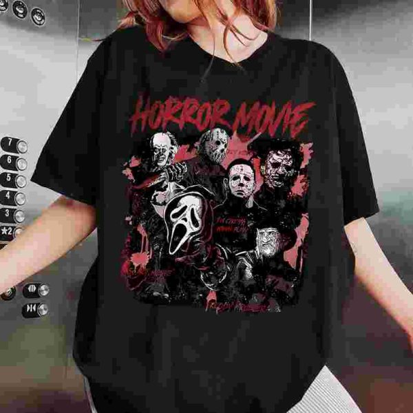 Scream Vintage Halloween Shirts, Halloween Shirts, Ghostface Shirts, Horror Movie Tee, Spooky Season Shirts, Halloween Party 2024 Shirts