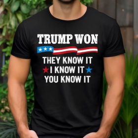 Trump Won 2024 Shirt Trump Vance Support Shirt