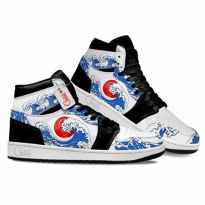 Japanese Kanagawa Wave Red Sun J1s Sneakers