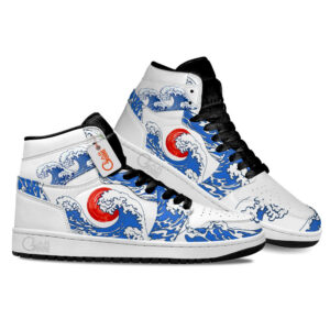 Japanese Kanagawa Wave Red Sun J1s Sneakers 2