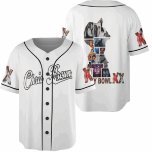 Chris Brown Breezy Bowl XX Jersey,  Chris Brown 2025 Breezy Bowl Shirt