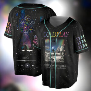 Coldplay Music of the Spheres Tour 2025 jersey