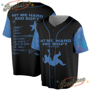 Billie Eilish Tour 2025 Jersey,Billie Eilish Bootleg Jersey