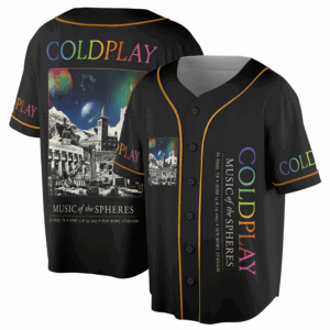 Coldplay Bootleg Baseball Jersey