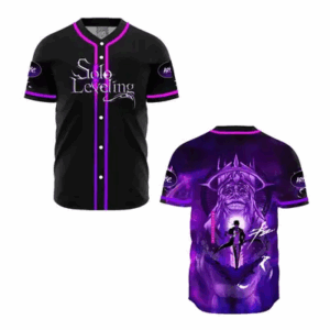 Solo Leveling Special Baseball Jersey, Anime cool