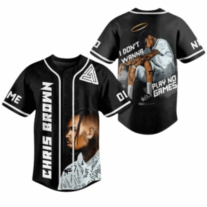 Chris Brown Tour Baseball Jersey, Custom Chris Brown 2025 Shirt, Breezy Bowl XX