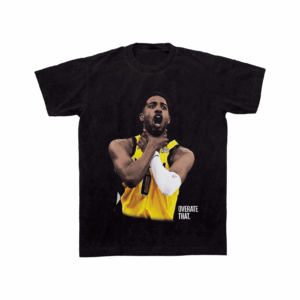 Tyrese Haliburton Overate That 2025 Playoff Tee, Oversized Shirt