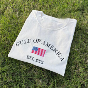 Embroidered Gulf of America Shirt, Patriotic Republican Sweatshirt, American 4th of July Hoodie