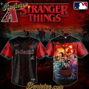 All Team MLB Arizona Diamondbacks x Stranger Things Baseball Jersey 2025 Editions Limited
