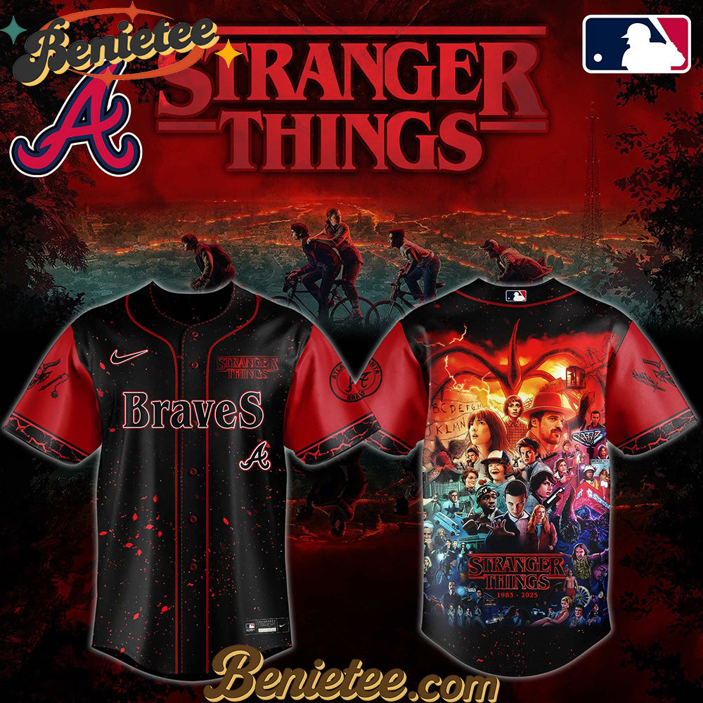 All Team MLB Atlanta Braves x Stranger Things Baseball Jersey 2025 Editions Limited All Team MLB Atlanta Braves x Stranger Things Baseball Jersey 2025 Editions Limited