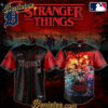 All Team MLB Detroit Tigers x Stranger Things Baseball Jersey 2025 Editions Limited