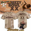 MLB x Chris Brown Breezy Bowl XX World Tour 2025 Jersey Editions Limited Brown, Custom Baseball Jersey, Breezy Bowl XX Stadium World Tour Baseball Jersey