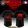 All Team MLB x Stranger Things Night Baseball Jersey Limited Edition