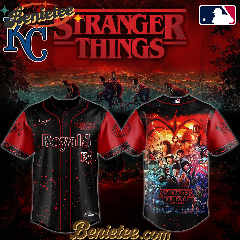 All Team MLB Kansas City Royals x Stranger Things Baseball Jersey 2025 Editions Limited All Team MLB Kansas City Royals x Stranger Things Baseball Jersey 2025 Editions Limited