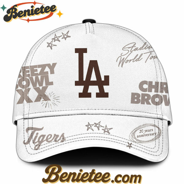 MLB x Chris Brown Breezy Bowl XX World Tour 2025 Jersey Editions Limited White, Custom Baseball Jersey, Breezy Bowl XX Stadium World Tour Baseball Jersey