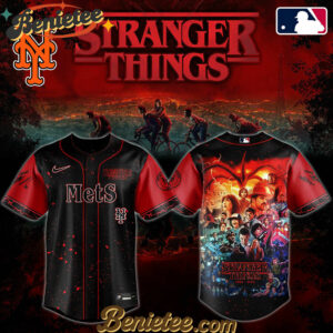 All Team MLB New York Mets x Stranger Things Baseball Jersey 2025 Editions Limited