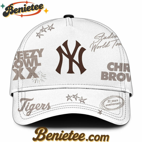 All Team MLB New York Yankees x Chris Brown Breezy Bowl XX World Tour 2025 Jersey Editions Limited, Custom Baseball Jersey, Breezy Bowl XX Stadium World Tour Baseball Jersey