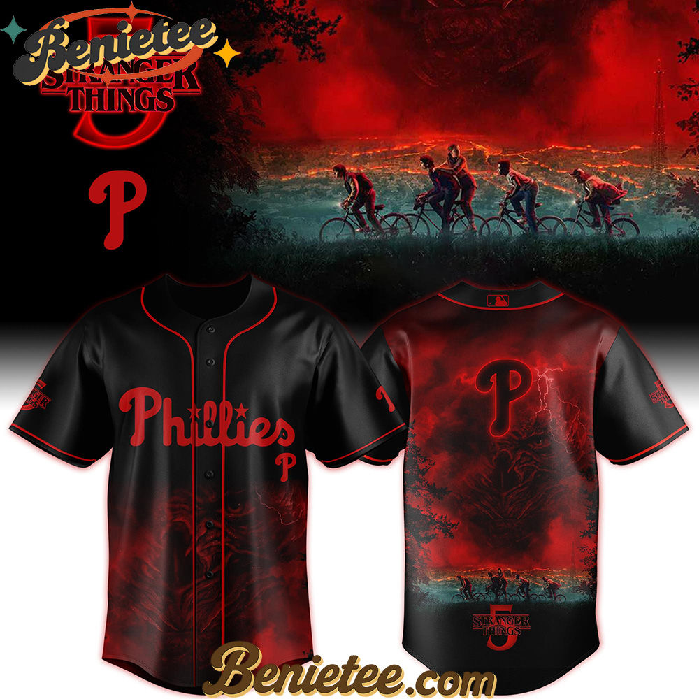 All Team MLB Philadelphia Phillies x Stranger Things Baseball Jersey 2025 Editions Limited All Team MLB Philadelphia Phillies x Stranger Things Baseball Jersey 2025 Editions Limited