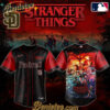 All Team MLB San Diego Padres x Stranger Things Baseball Jersey 2025 Editions Limited