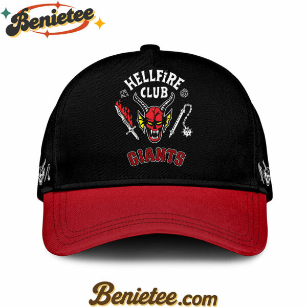 All Team MLB San Francisco Giants x Hellfire Club Redline Pinstripe Stranger Things Baseball Jersey