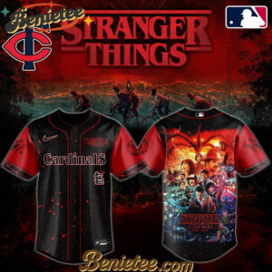 All Team MLB St. Louis Cardinals x Stranger Things Baseball Jersey 2025 Editions Limited