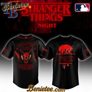 All Team MLB Tampa Bay Rays x Stranger Things Night Baseball Jersey Limited Edition