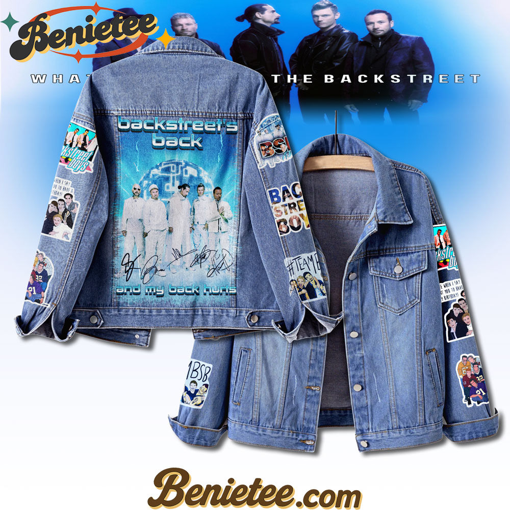 Backstreet Boys Music Denim Jacket Gift For Fans Backstreet Boys Music Denim Jacket Gift For Fans