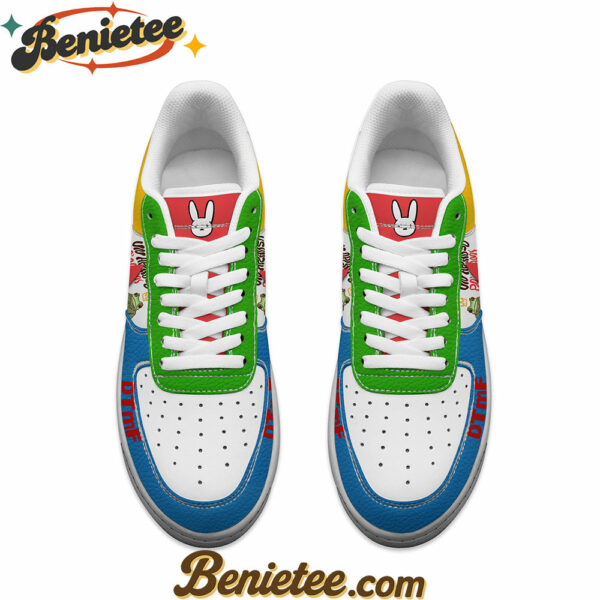 Bad Bunny Air Low-Top Sneakers Shoes For Men And Women