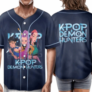 Kpop Demon Hunters Baseball Jersey - Huntrix Girl Shirt, Mira, Rumi, Joey
