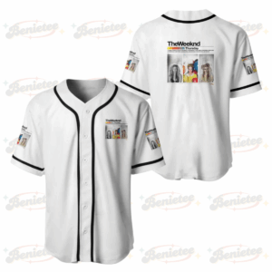 The Weeknd Thursday XO Music Show White Baseball Jerseys, The Weeknd Music Tour 2025 Baseball Jersey