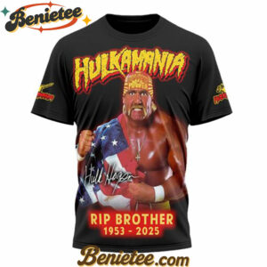 Hulk Hogan T Shirt Gift For Fans, Hulk Hogan 40 Years 1984-2024 Thank You For The Memories T-Shirt