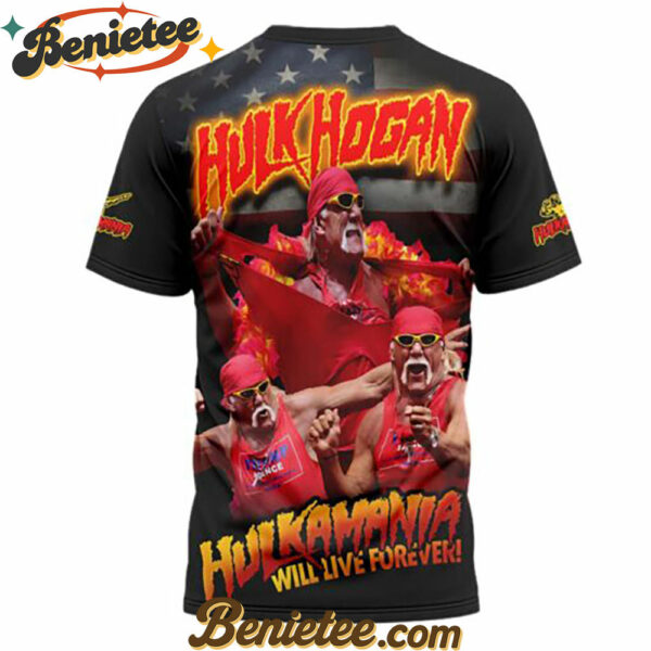 Hulk Hogan T Shirt Gift For Fans, Hulk Hogan 40 Years 1984-2024 Thank You For The Memories T-Shirt