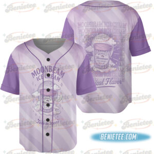 Moonbeam Ice Cream Double Sided Baseball Jersey, Concert Tour 2025 Jersey