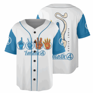 The Fantastic Four First Steps Team 2025 Baseball Jersey