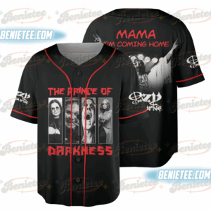 Ozzy Osbourne Baseball Jersey, The Godfather of Rock Shirt