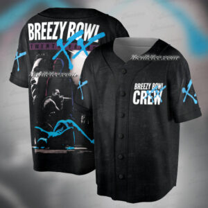 Chris Brown Vintage Middle Finger Vintage Baseball Jersey