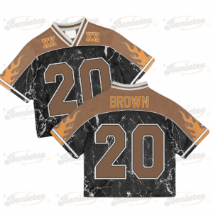 Custom Chris Brown Croptop Football Jersey, Breezy Bowl Tour 2025 Football Jersey, Chris Brown Inspired Tour Shirt