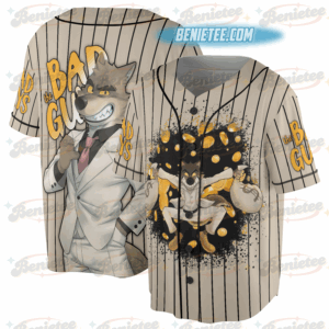 Mr. wolf Mr. snake Mr. piranha Mr. shark Ms. tarantula Jersey, The Bad Guys Baseball Jersey