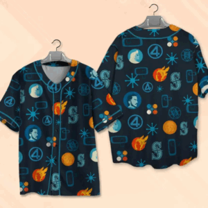 Fantastic Four First Steps Baseball Jersey