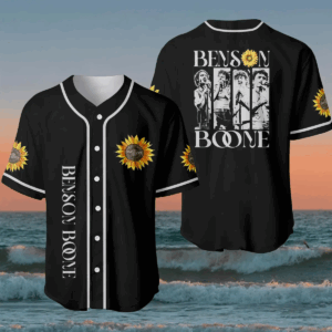 Benson Boone Unisex Jerseys, Music Tour Baseball Jersey