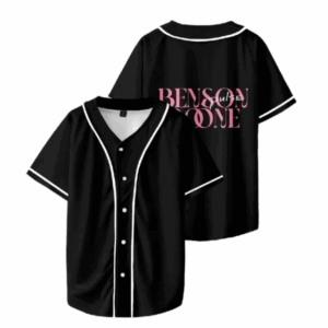 Benson Boone Merch Baseball Shirt Men Women Hipster Hip Hop Short Sleeve Baseball Jersey Tee Shirt Street Wear Summer Tops