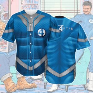 Fantastic Four Uniform Baseball Jersey