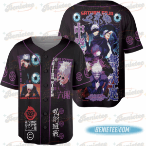 Satoru Gojo V3 Jujutsu Kaisen Baseball Jersey
