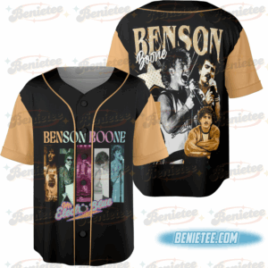 Benson Boone Moonbeam Ice Cream Jersey , America Heart Tour Baseball Jersey, Tour Album 2025 Concert