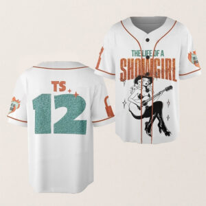 Taylor Swift The Life Of A Showgirl Ts12 Merch Jersey