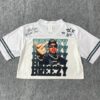 Personalized Chris Brown 2025 Croptop Mesh Football, Breezy Bowl XX Concert 2025 Croptop Mesh Football