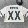 Personalized Chris Brown 2025 Croptop Mesh Football, Breezy Bowl XX Concert 2025 Croptop Mesh Football