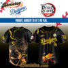 All Team MLB Los Angeles Dodgers x Demon Slayer Agatsuma Zenitsu Baseball Jersey 2025 v1