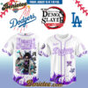 All Team MLB Los Angeles Dodgers x Demon Slayer Baseball Jersey 2025 v12