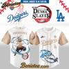 All Team MLB Los Angeles Dodgers x Demon Slayer Hashibira Inosuke Baseball Jersey 2025